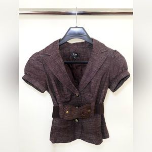 B.Wear Jacket/Blouse